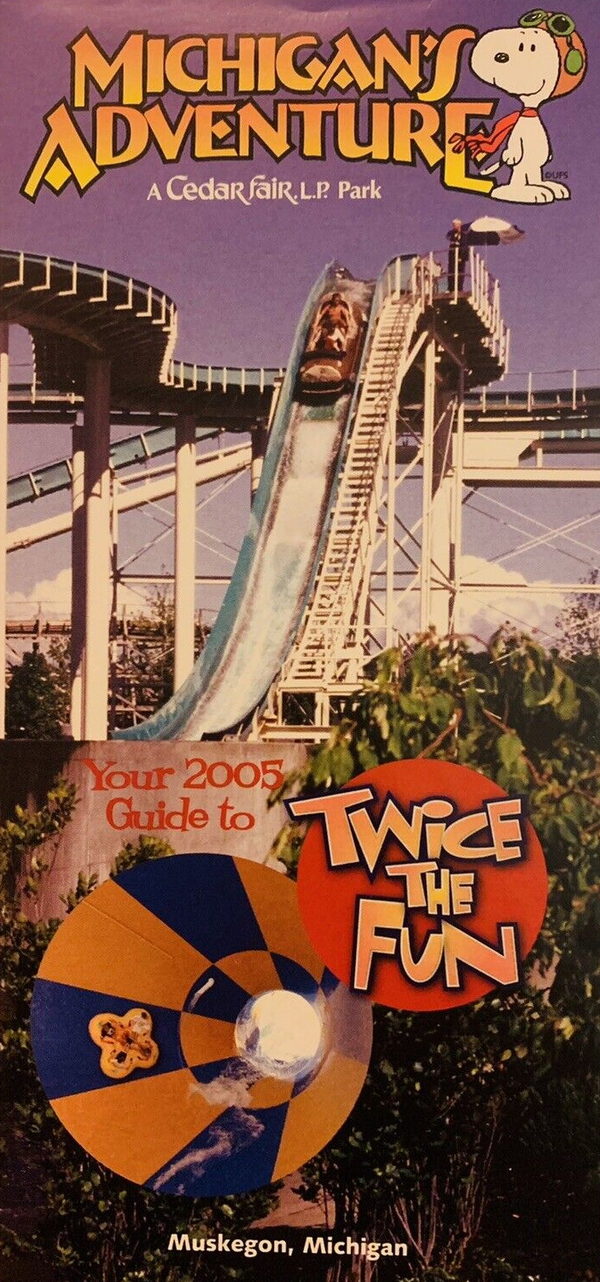 Michigans Adventure (Deer Park) - Vintage Flyer (newer photo)